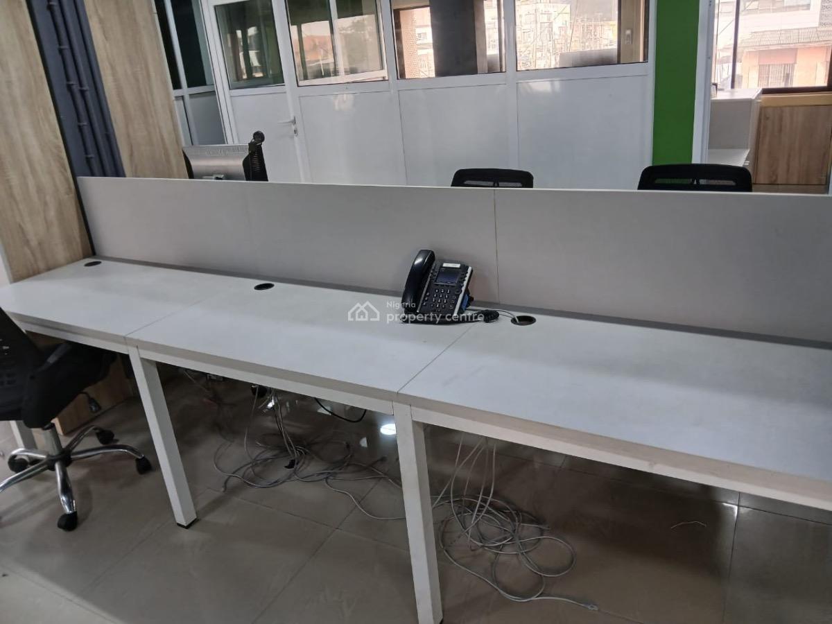 100sqm Fully Furnished and Serviced Office Space, Allen, Ikeja, Lagos, Office Space for Rent