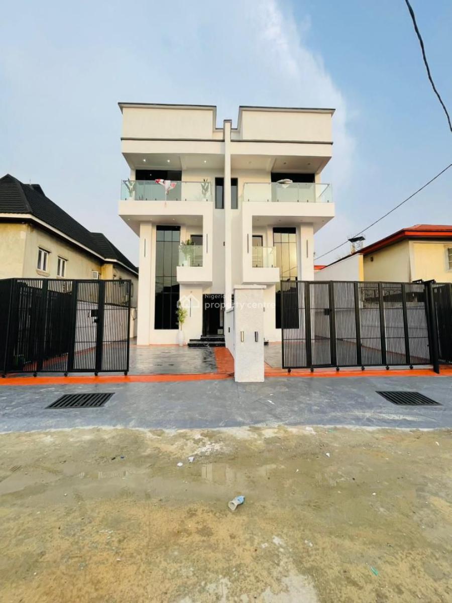 Newly Built 5  Bedroom Semi Detached Duplex with a Room Bq, Adeniyi Jones, Ikeja, Lagos, Semi-detached Duplex for Sale