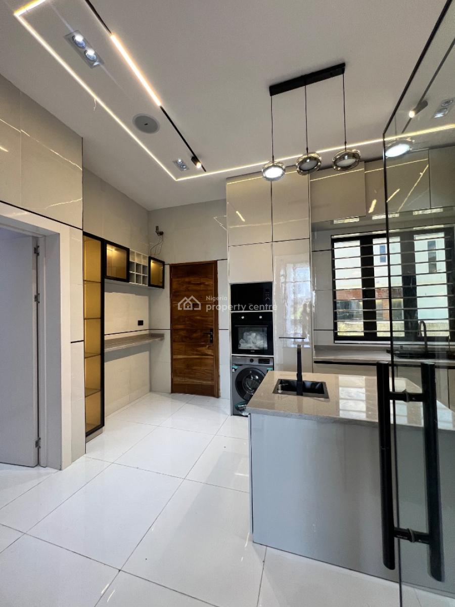 Brand New 5 Bedroom Fullly Detached with Bq and Pool, Lekki Conservation, Lekki, Lagos, Detached Duplex for Sale
