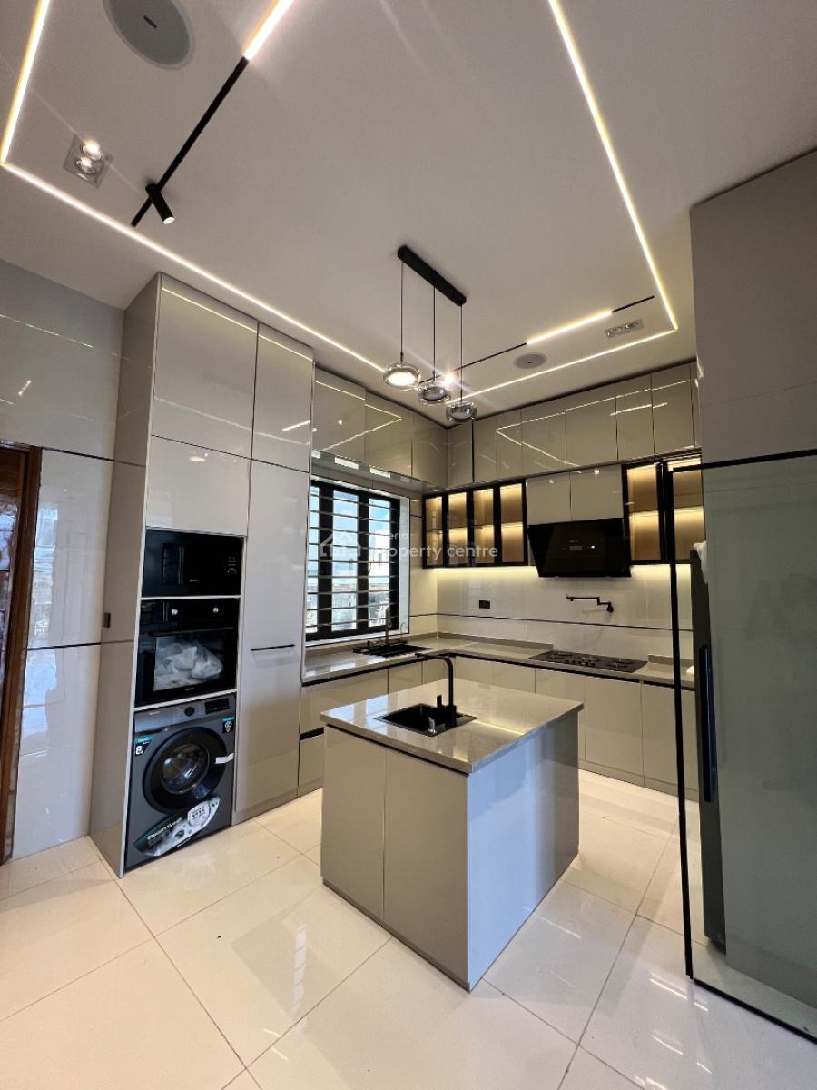 Brand New 5 Bedroom Fullly Detached with Bq and Pool, Lekki Conservation, Lekki, Lagos, Detached Duplex for Sale