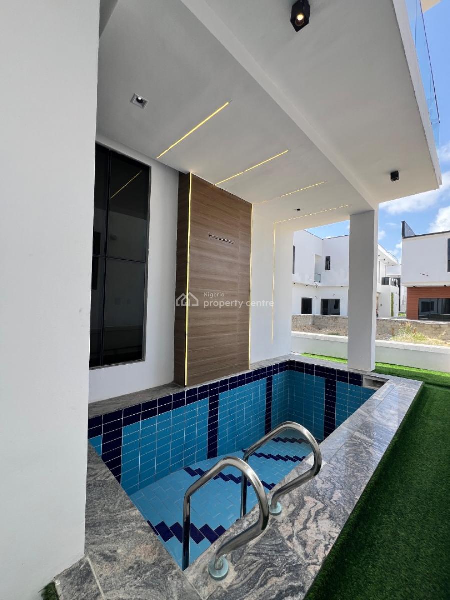 Brand New 5 Bedroom Fullly Detached with Bq and Pool, Lekki Conservation, Lekki, Lagos, Detached Duplex for Sale