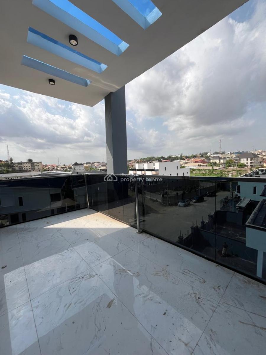 Tastefully Built 4 Bedroom Terrace Duplex with Bq and Solar Inverter, Opebi, Ikeja, Lagos, Terraced Duplex for Sale