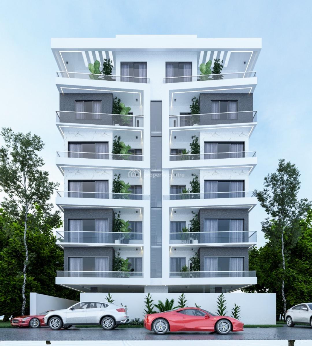 Luxury and Affordable 2 Bedroom with 24/7 Light, and Gym, Lekki Phase 1, Lekki, Lagos, Block of Flats for Sale