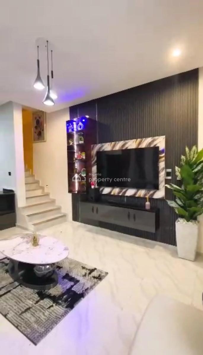 a Spacious Fully Furnished Four Bedrooms Terraced Duplex, Palm Estate, Ajah, Lagos, Terraced Duplex for Sale