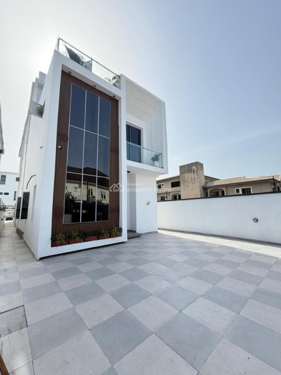 Well Luxurious 5 Bedroom Duplex with a Pool, Bq, Cinema, Chevron, Lekki, Lagos, Detached Duplex for Sale