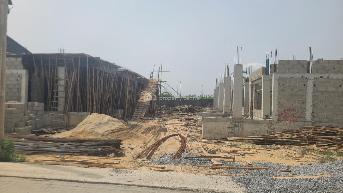 Luxury & Contemporary 4 Bedroom Duplex with Studio Bq, Inside Atican Beachview, Okun-ajah, Ajah, Lagos, Terraced Duplex for Sale