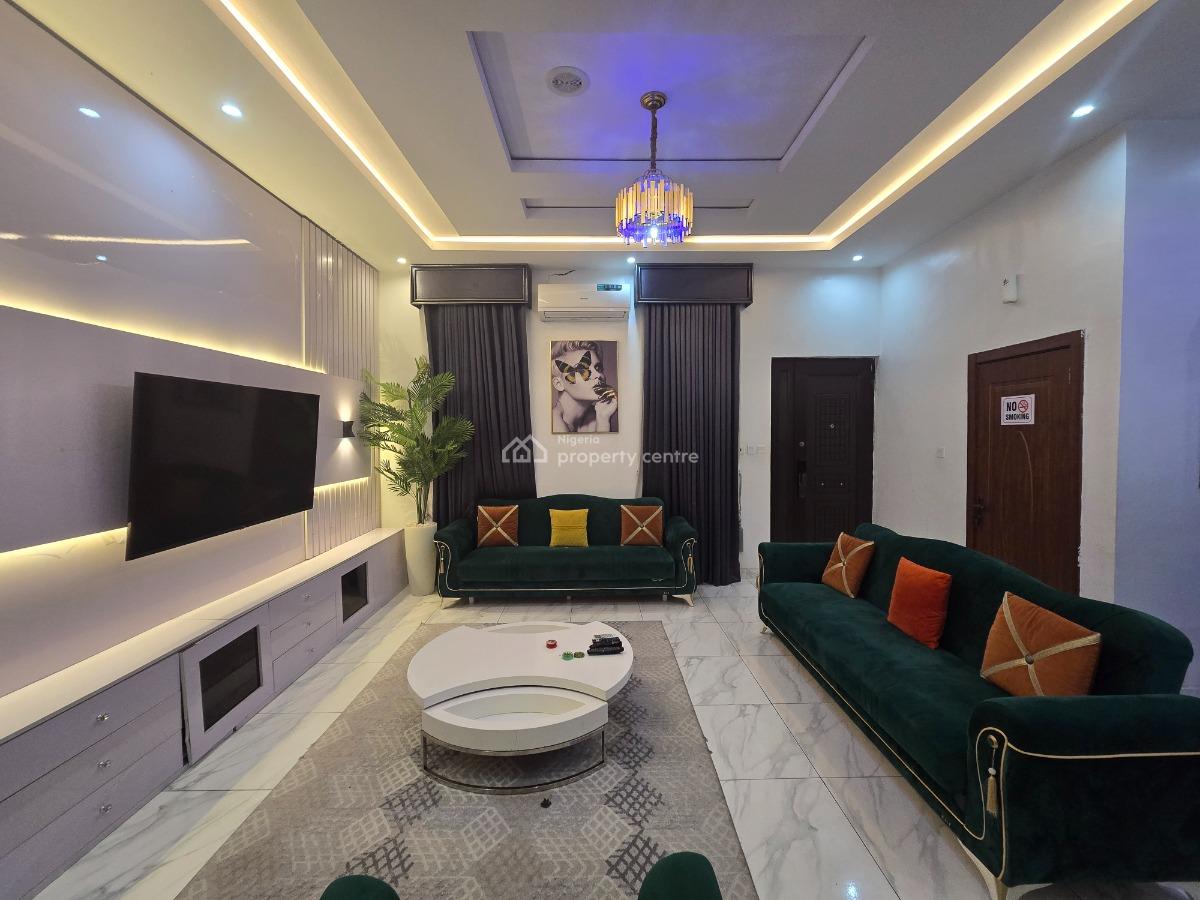 Tastefully Finished 4 Bedroom Semi-detached Duplex with Bq, Chevron Tollgate, Lekki, Lagos, Semi-detached Duplex for Rent