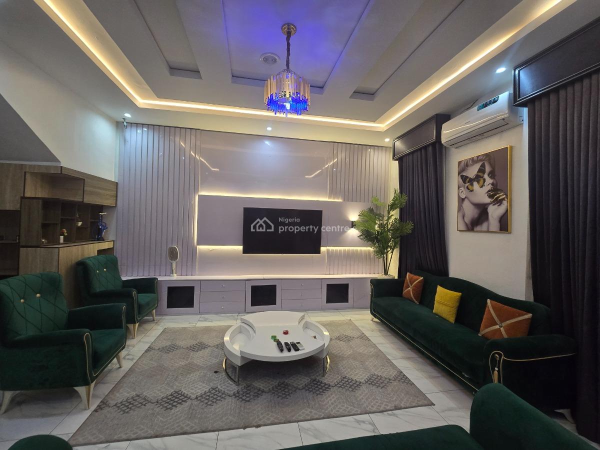 Tastefully Finished 4 Bedroom Semi-detached Duplex with Bq, Chevron Tollgate, Lekki, Lagos, Semi-detached Duplex for Rent