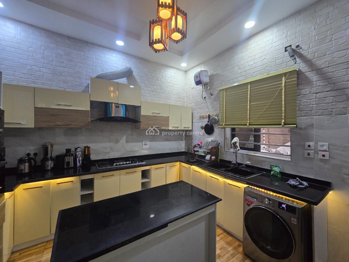 Tastefully Finished 4 Bedroom Semi-detached Duplex with Bq, Chevron Tollgate, Lekki, Lagos, Semi-detached Duplex for Rent