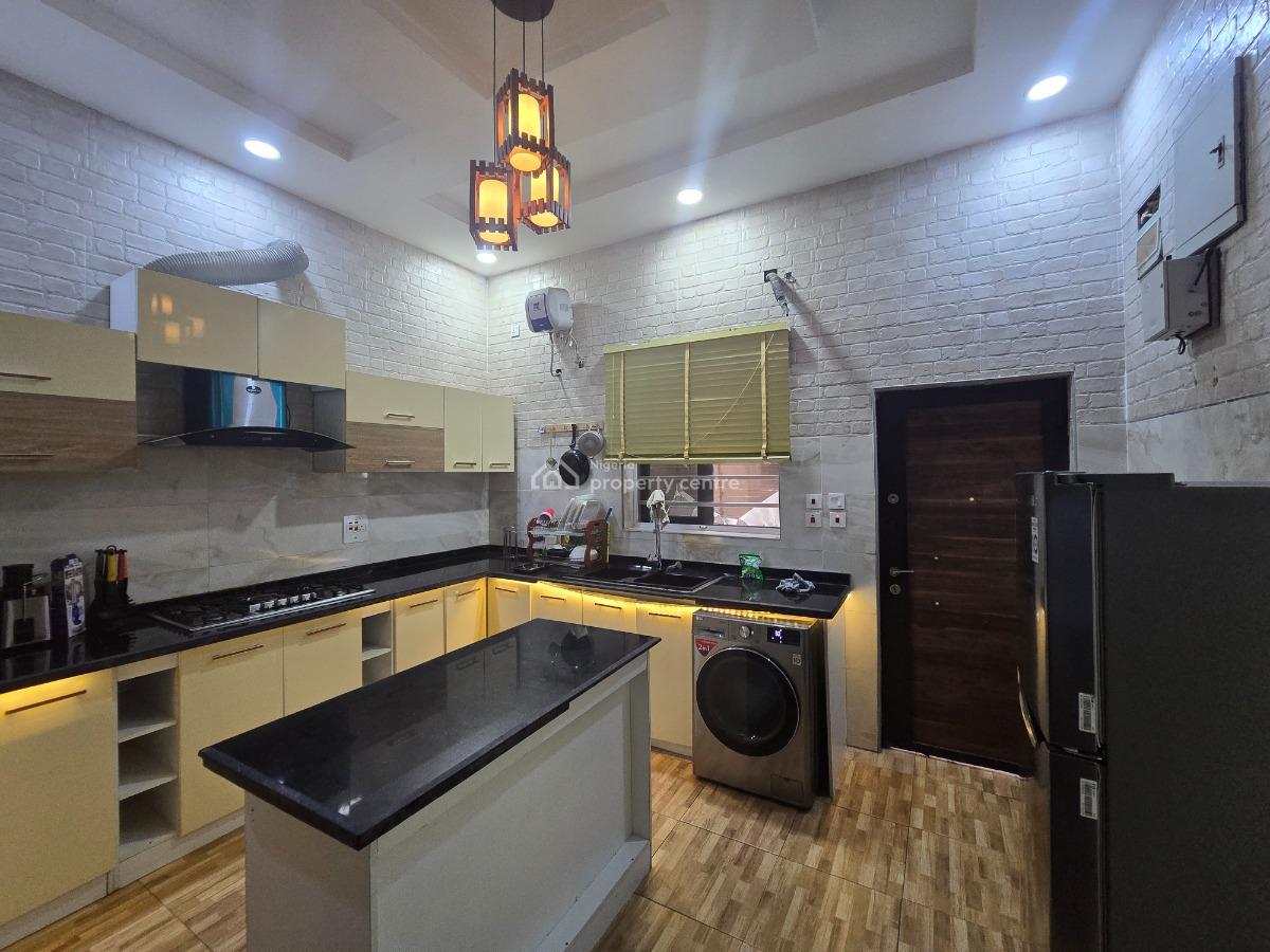 Tastefully Finished 4 Bedroom Semi-detached Duplex with Bq, Chevron Tollgate, Lekki, Lagos, Semi-detached Duplex for Rent