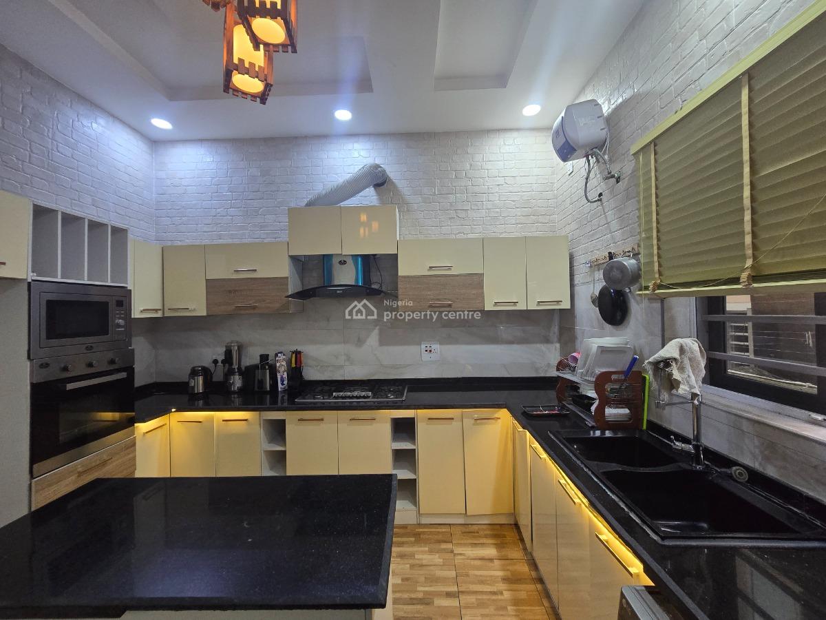 Tastefully Finished 4 Bedroom Semi-detached Duplex with Bq, Chevron Tollgate, Lekki, Lagos, Semi-detached Duplex for Rent
