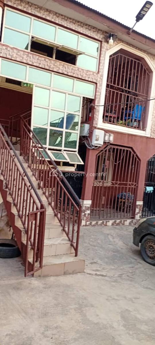 Modern & Clean 7 Bedroom Block of Flats with 2 Shops, Off Isoto, Command, Ipaja, Lagos, Block of Flats for Sale