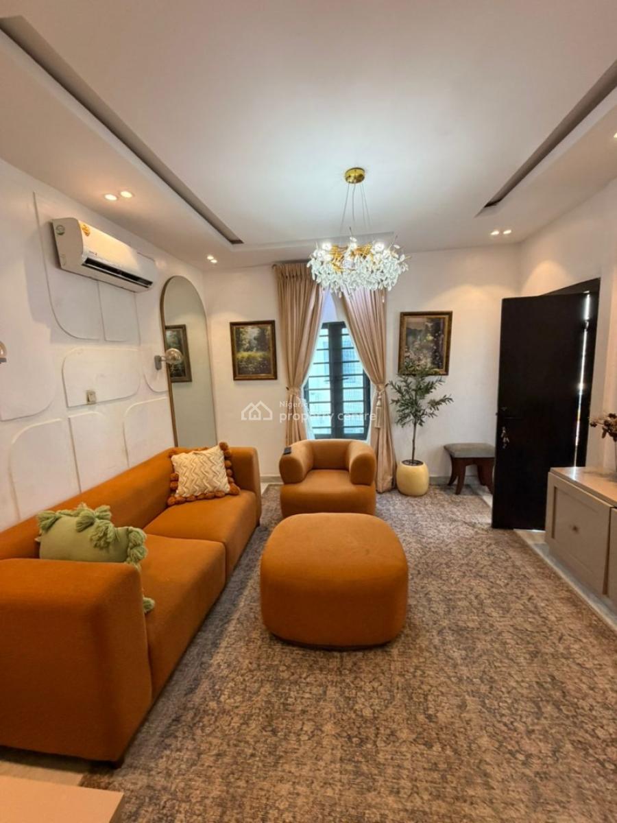 Fully Furnished Room and Parlor with 2 Toilet, Balcony & 5kva Inverter, Orchid, Lekki, Lagos, Mini Flat (room and Parlour) for Rent