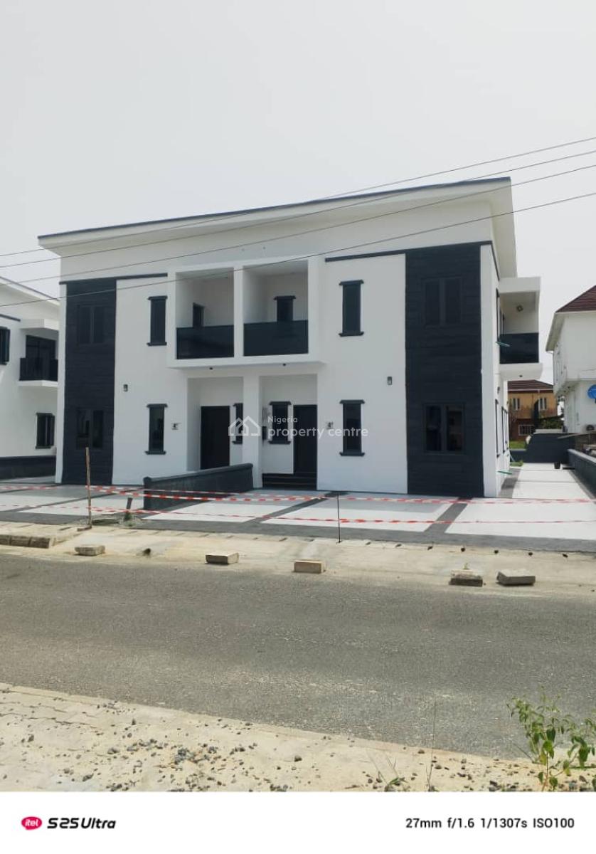 4 Bedroom Semi Detached Duplex with Bq and Prepaid Metre, Awoyaya, Ibeju Lekki, Lagos, Semi-detached Duplex for Sale