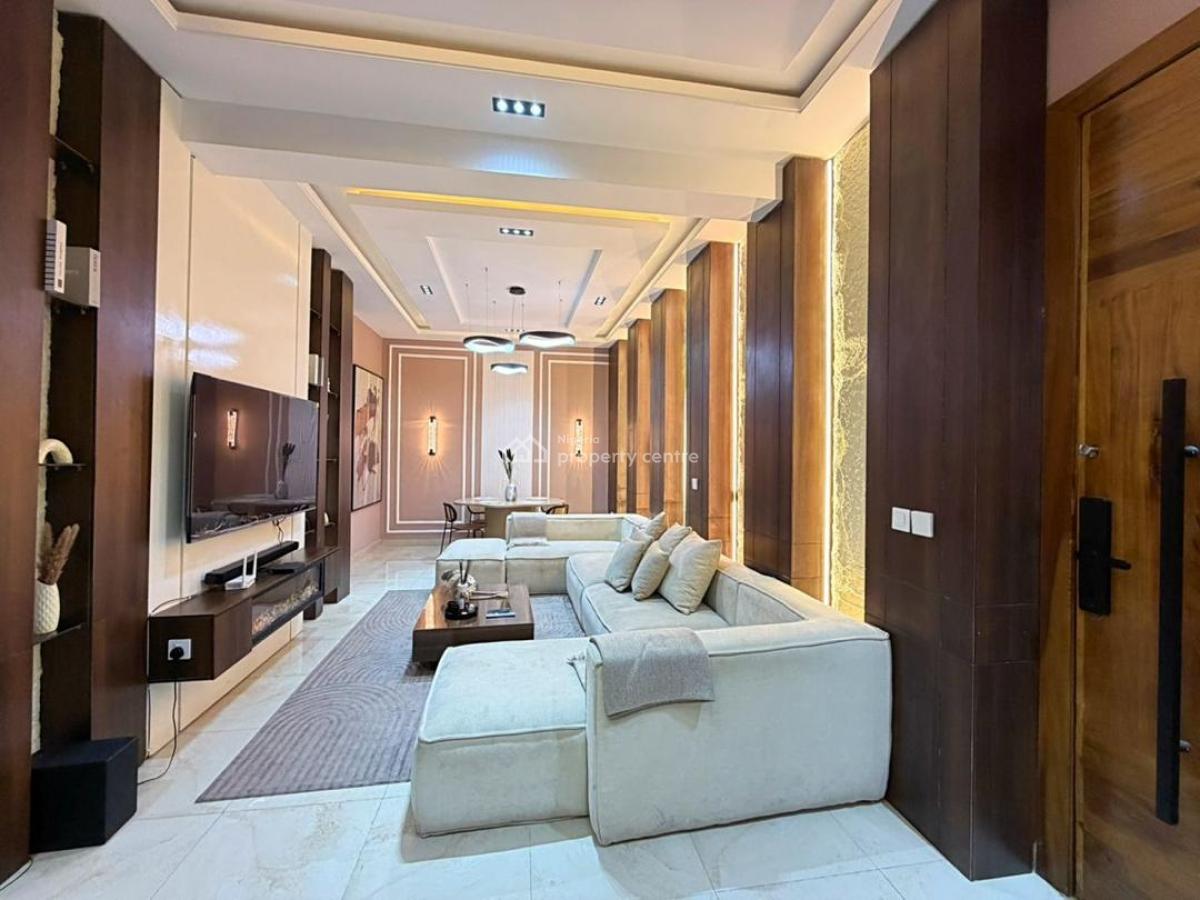 Beautiful 2 Bedroom Apartment with Pool, Salem, Ikate, Lekki, Lagos, Flat / Apartment Short Let