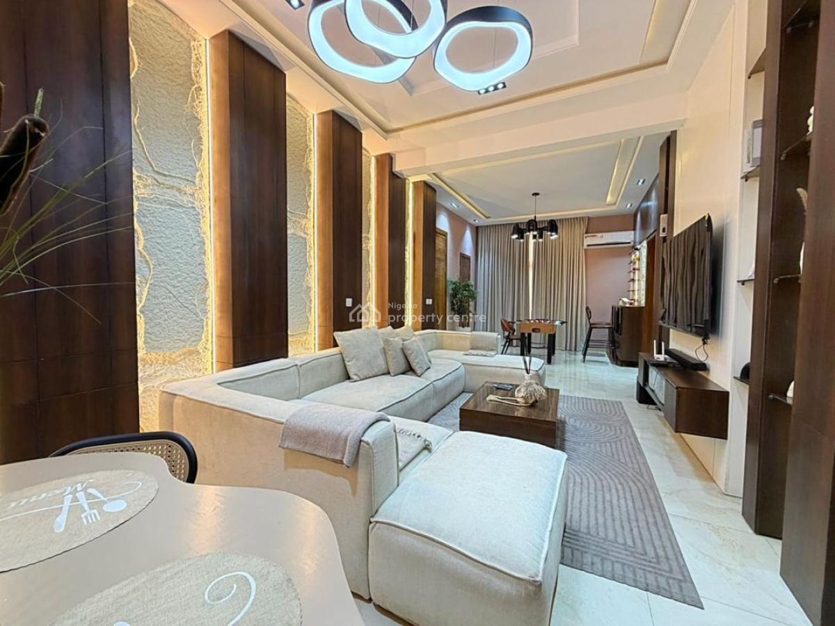 Beautiful 2 Bedroom Apartment with Pool, Salem, Ikate, Lekki, Lagos, Flat / Apartment Short Let