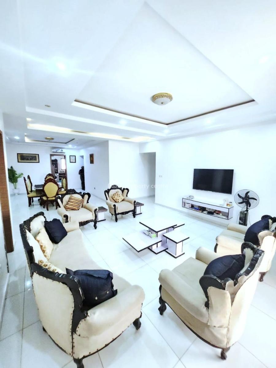 Furnished 3 Bedroom Apartment with Swimming Pool,, Lekki Right, Lekki Phase 1, Lekki, Lagos, Flat / Apartment for Rent