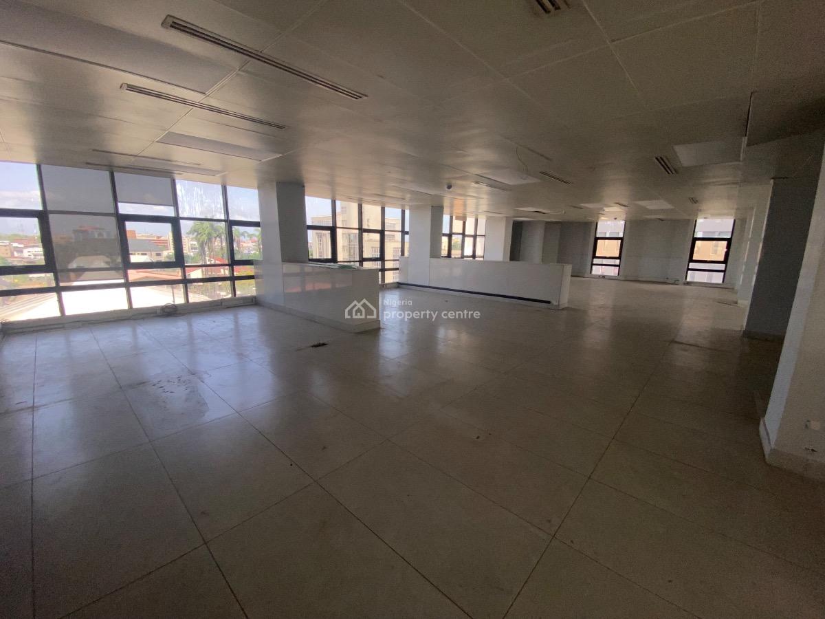 350 Square Meter Premium Open Plan Office Space, Mobolaji Bank Anthony Way, Ikeja, Lagos, Office Space for Rent