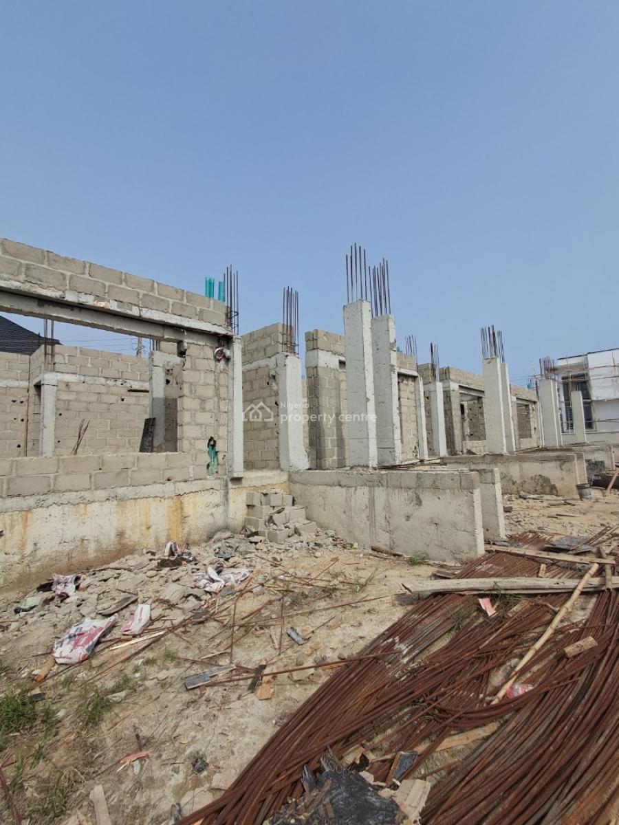 Stunning 3 Bedroom Terrace Duplex with Bq, Communal Pool & Gym, Lekki, Lagos, Terraced Duplex for Sale