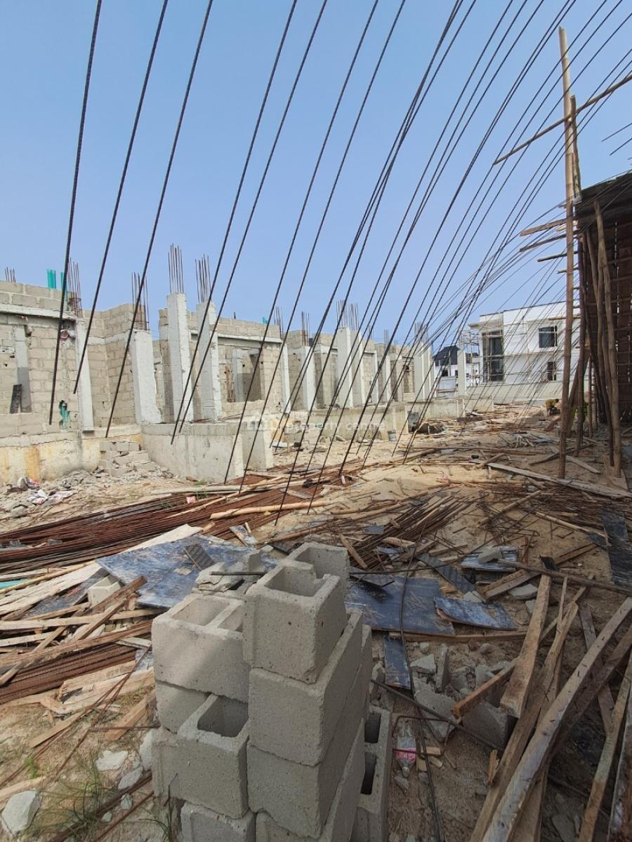 Stunning 3 Bedroom Terrace Duplex with Bq, Communal Pool & Gym, Lekki, Lagos, Terraced Duplex for Sale