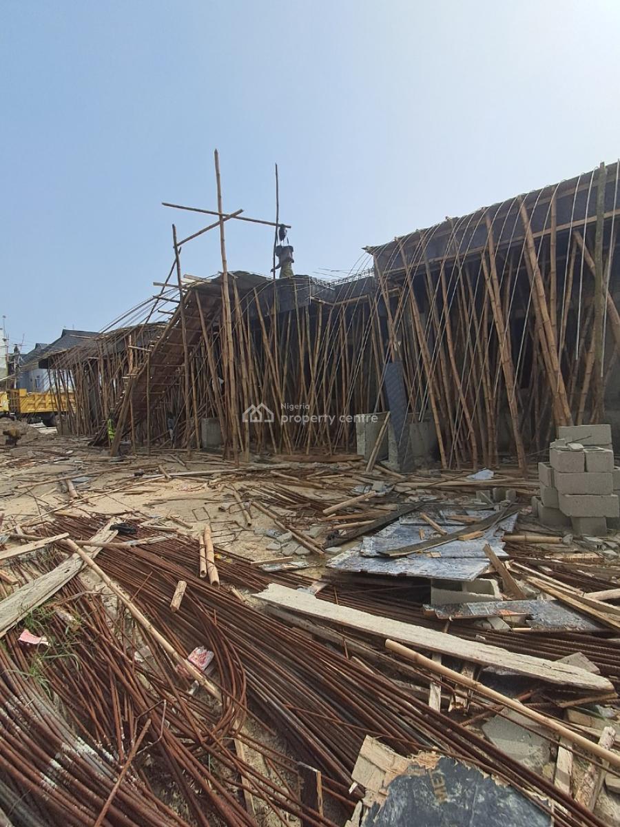 Stunning 3 Bedroom Terrace Duplex with Bq, Communal Pool & Gym, Lekki, Lagos, Terraced Duplex for Sale