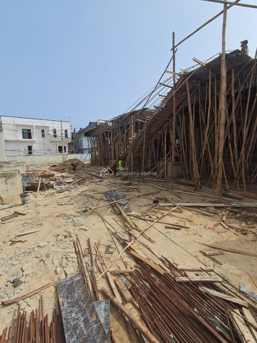 Stunning 3 Bedroom Terrace Duplex with Bq, Communal Pool & Gym, Lekki, Lagos, Terraced Duplex for Sale