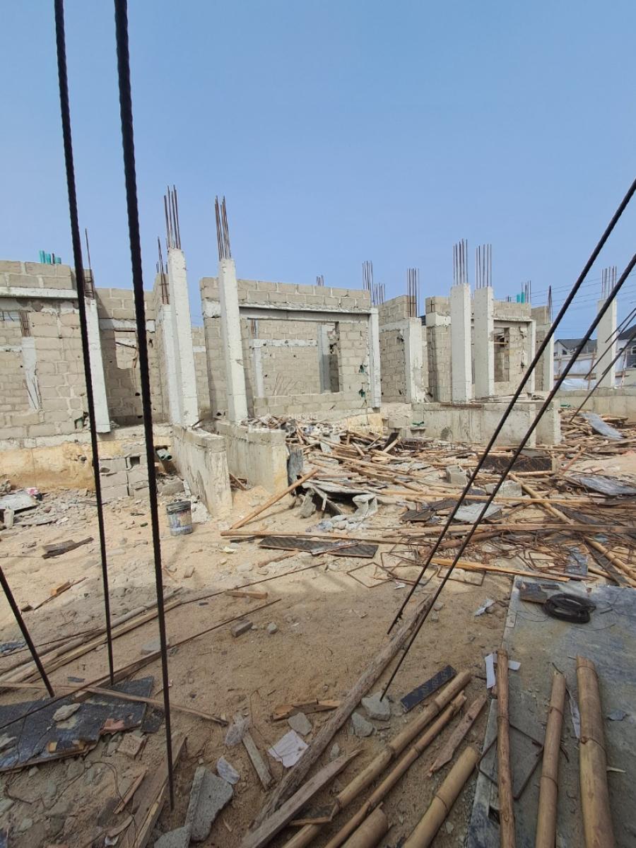 Stunning 3 Bedroom Terrace Duplex with Bq, Communal Pool & Gym, Lekki, Lagos, Terraced Duplex for Sale