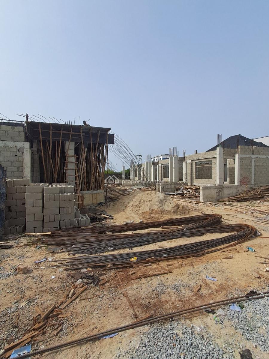 Stunning 3 Bedroom Terrace Duplex with Bq, Communal Pool & Gym, Lekki, Lagos, Terraced Duplex for Sale