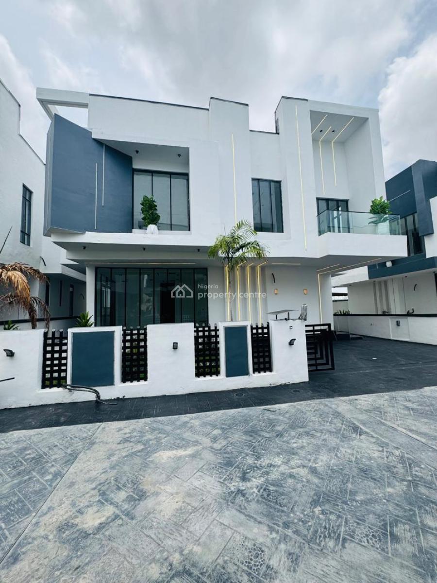 5 Bedroom Detached Duplex, Chevron, Lekki, Lagos, Detached Duplex for Sale