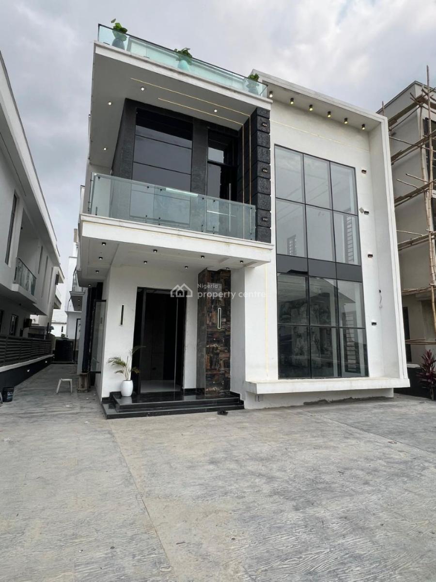 5 Bedroom Fully Detached Duplex with Bq and Swiming Pool, Megamound Estate, Ikota, Lekki, Lagos, Detached Duplex for Rent