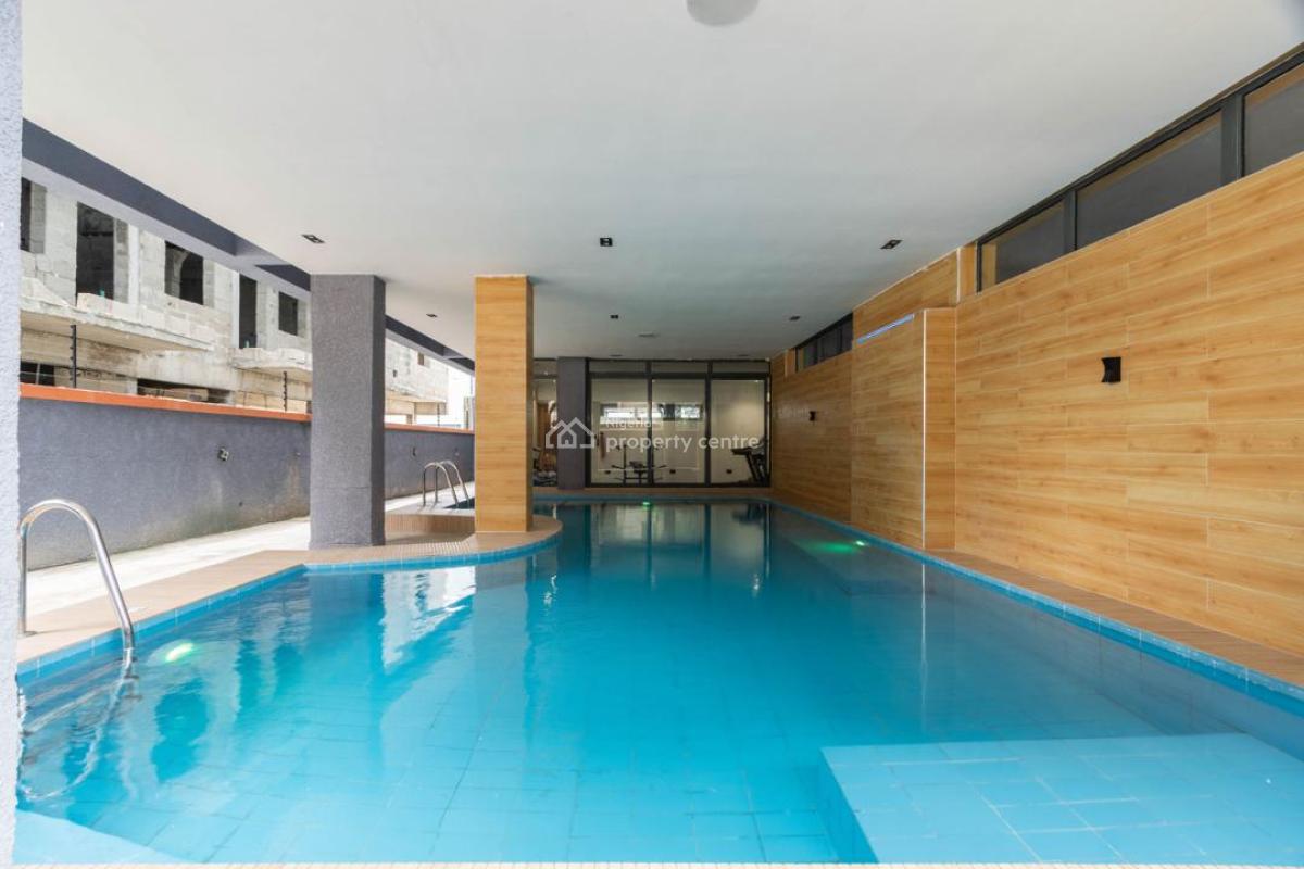 Classically Designed 2 Bedroom Apartment with Pool, Gym & Parking Space, Ikate, Lekki, Lagos, Flat / Apartment Short Let