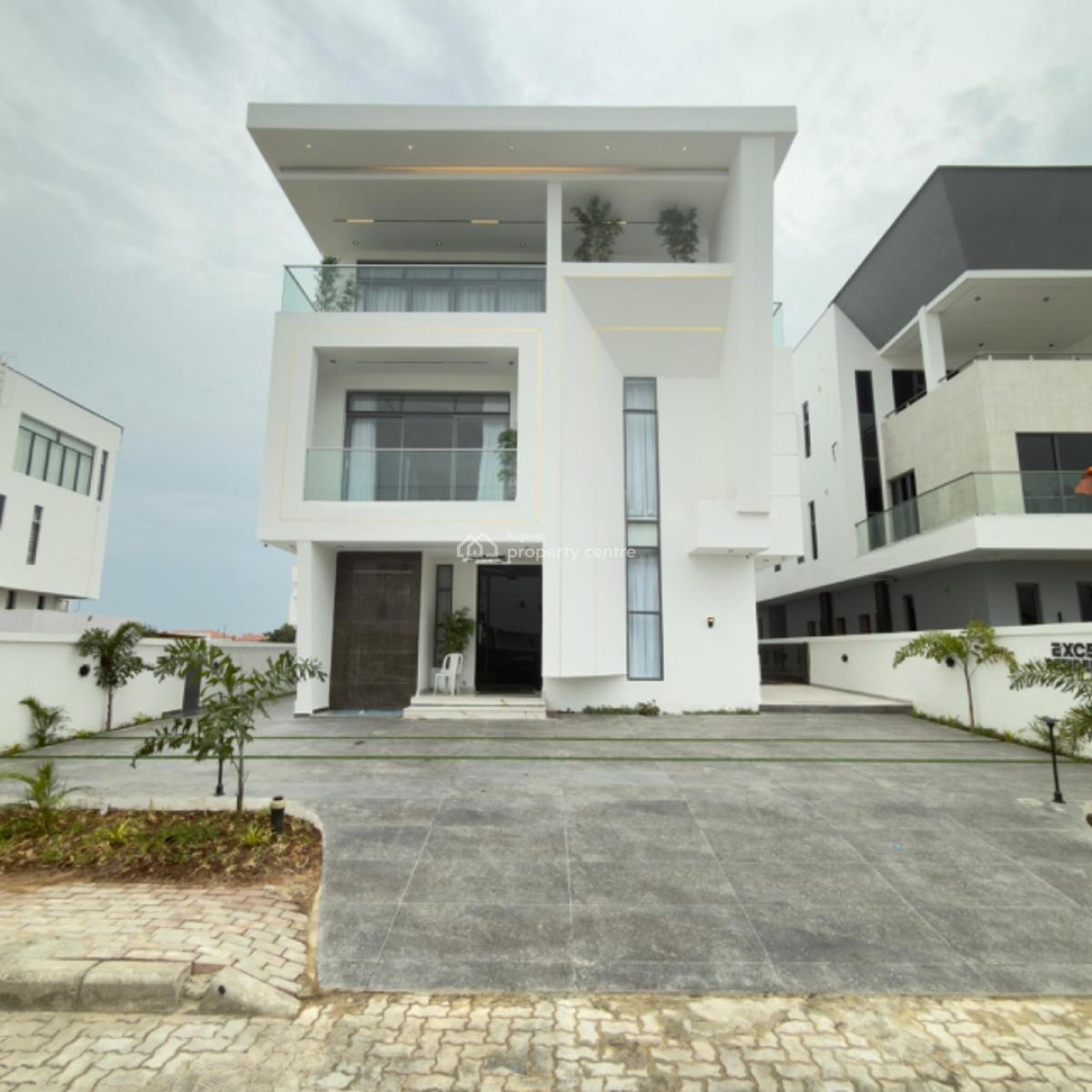 Luxury 5 Bedroom Detached Duplex with a Pool, Bq, Cinema, Elevator, Ikate, Lekki, Lagos, Detached Duplex for Sale