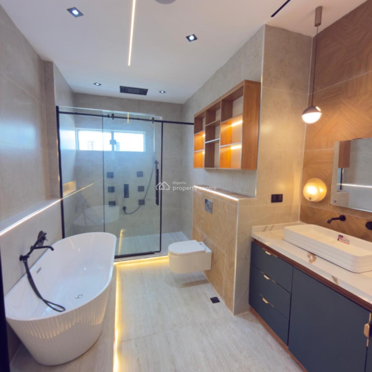 Luxury 5 Bedroom Detached Duplex with a Pool, Bq, Cinema, Elevator, Ikate, Lekki, Lagos, Detached Duplex for Sale