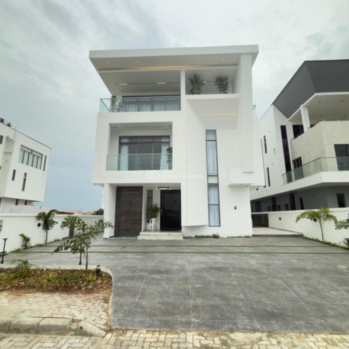 Luxury 5 Bedroom Detached Duplex with a Pool, Bq, Cinema, Elevator, Ikate, Lekki, Lagos, Detached Duplex for Sale
