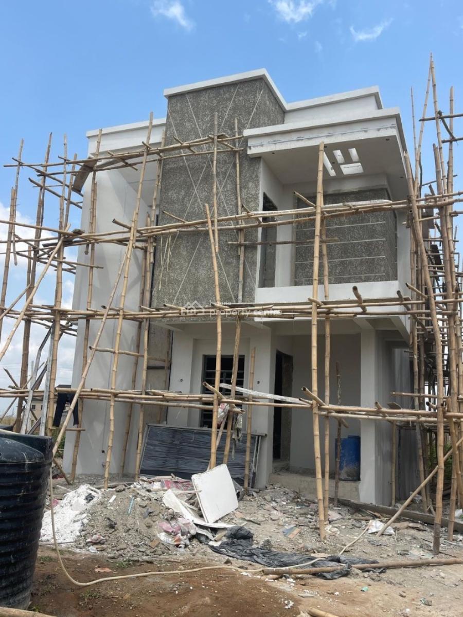 Newly Built 4 Bedroom Fully Detached Duplex with Bq, Mowe Town, Ogun, Detached Duplex for Sale