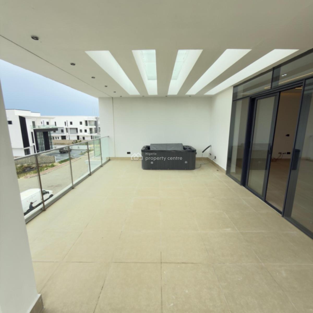 Astonishing 5 Bedroom Semi Detached Duplex with a Pool, Bq, Cinema, Ikate, Lekki, Lagos, Semi-detached Bungalow for Sale