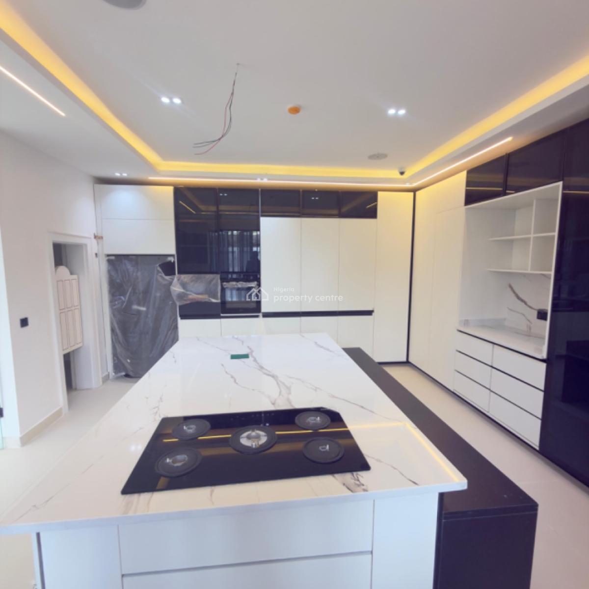 Astonishing 5 Bedroom Semi Detached Duplex with a Pool, Bq, Cinema, Ikate, Lekki, Lagos, Semi-detached Bungalow for Sale