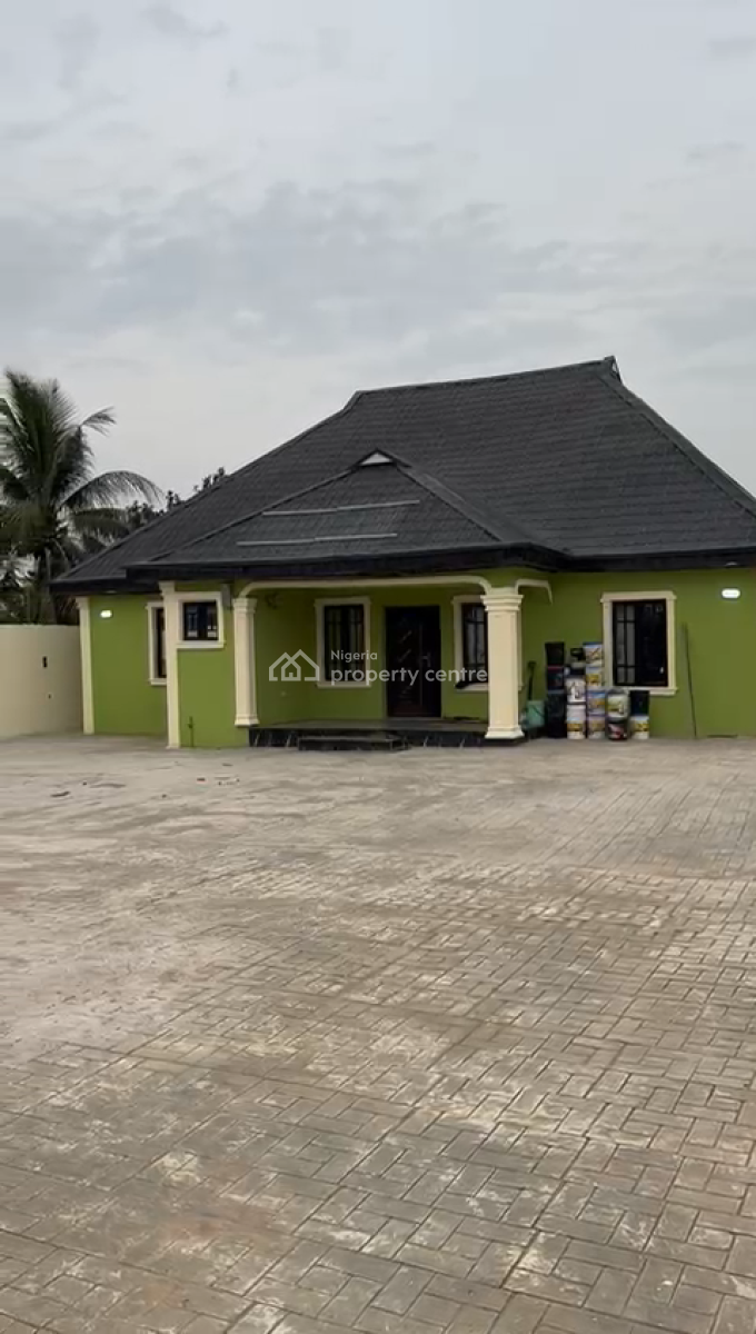 New 3 Bedroom Bungalow with Shop, Sango Ota, Ogun, Detached Bungalow for Sale
