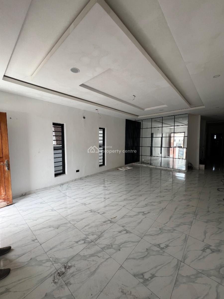 4 Bedroom Semi Detached Duplex with a Bq., Chevron, Lekki, Lagos, Semi-detached Duplex for Rent
