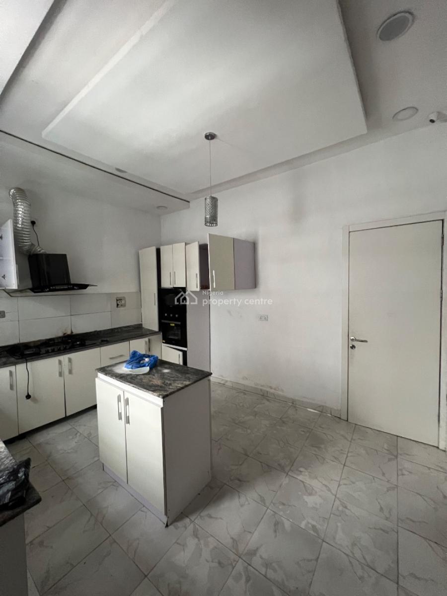 4 Bedroom Semi Detached Duplex with a Bq., Chevron, Lekki, Lagos, Semi-detached Duplex for Rent