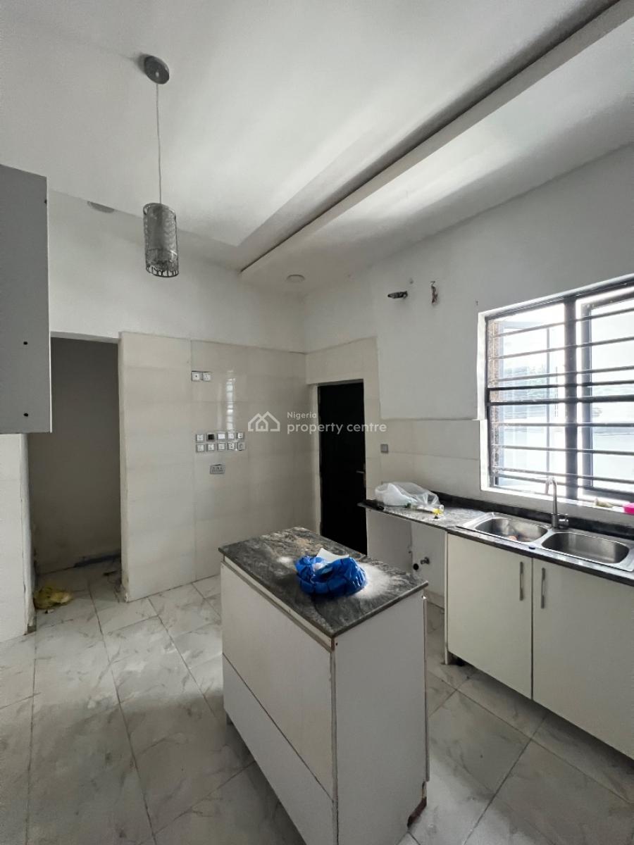 4 Bedroom Semi Detached Duplex with a Bq., Chevron, Lekki, Lagos, Semi-detached Duplex for Rent