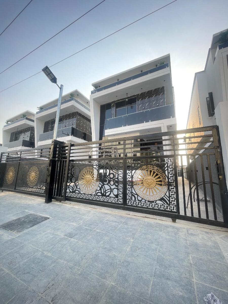 Beautiful 5 Bedroom Detached Duplex, Sangotedo, Ajah, Lagos, Detached Duplex for Sale