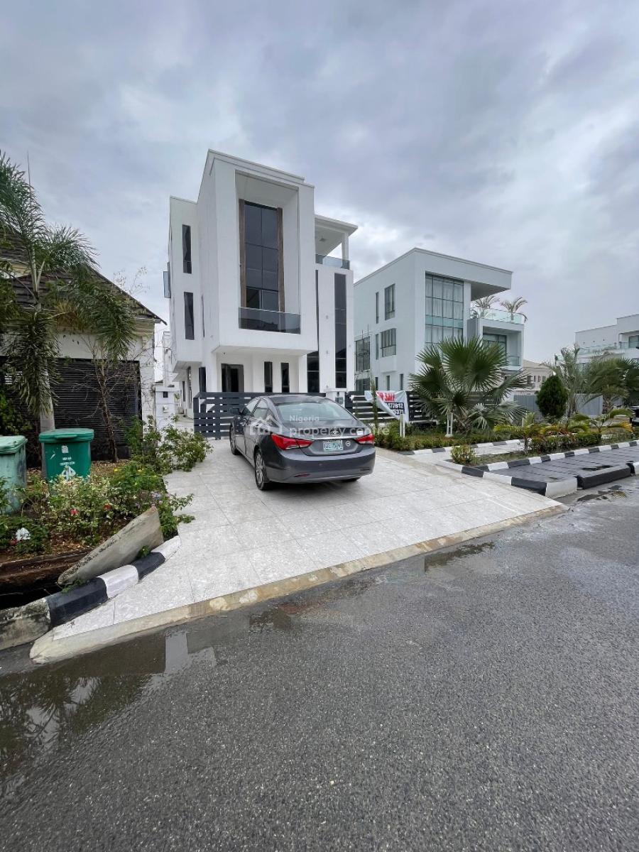 Ultra-luxury 5 Bedroom Fully Detached Duplex with Elevator,and Cinema, Osapa, Lekki, Lagos, Detached Duplex for Sale