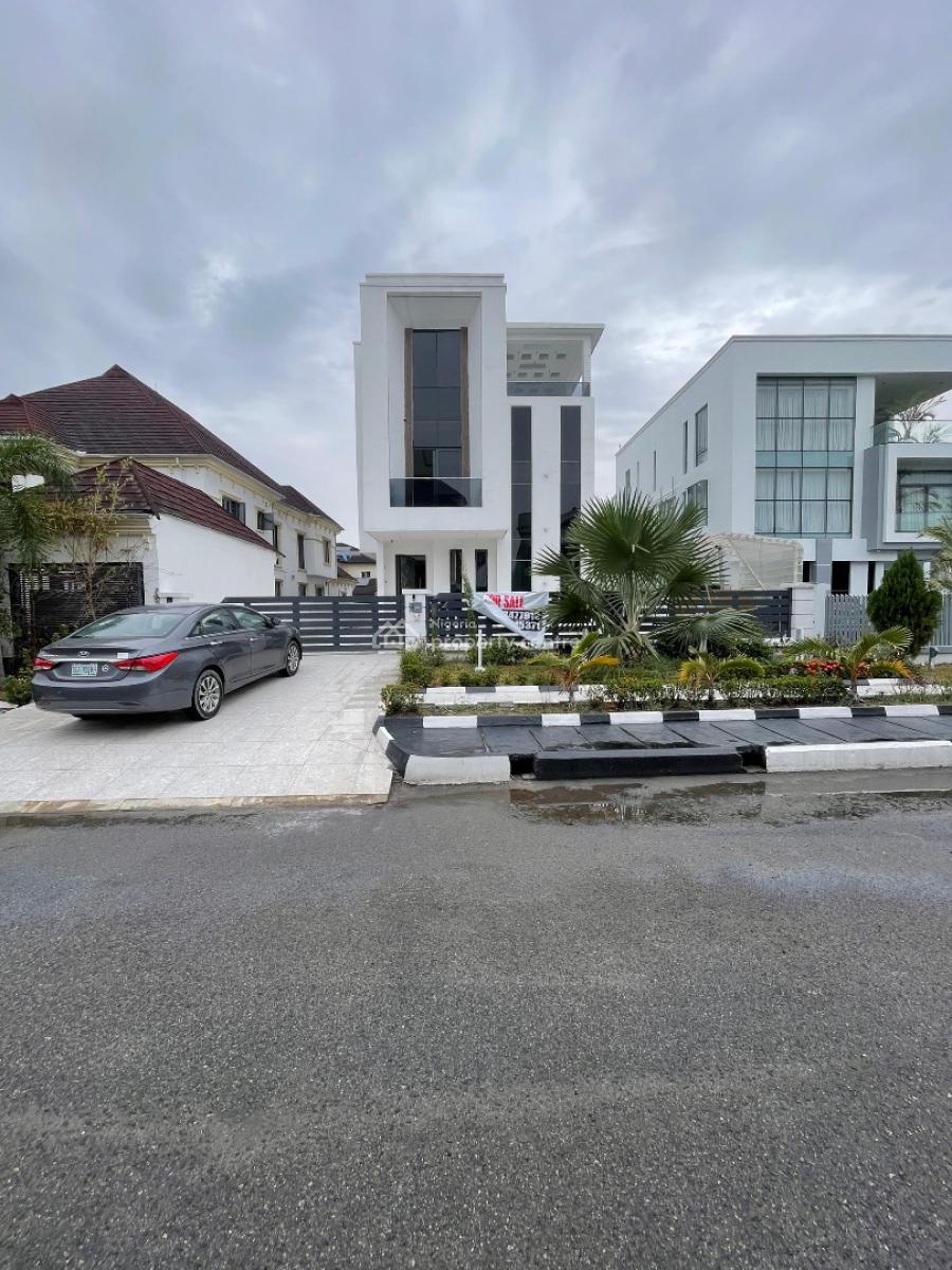 Ultra-luxury 5 Bedroom Fully Detached Duplex with Elevator,and Cinema, Osapa, Lekki, Lagos, Detached Duplex for Sale