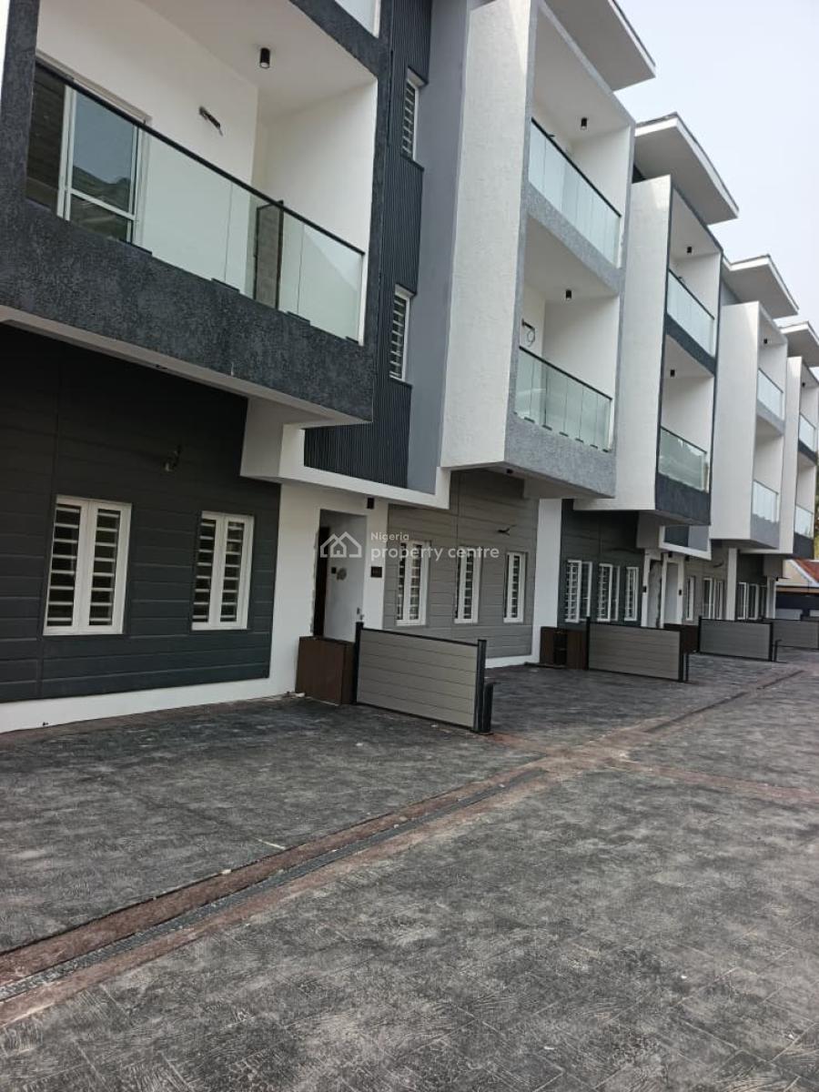 Luxury Four Bedroom Terrace with Boys Quarters, Awoyaya, Ibeju Lekki, Lagos, Terraced Duplex for Sale