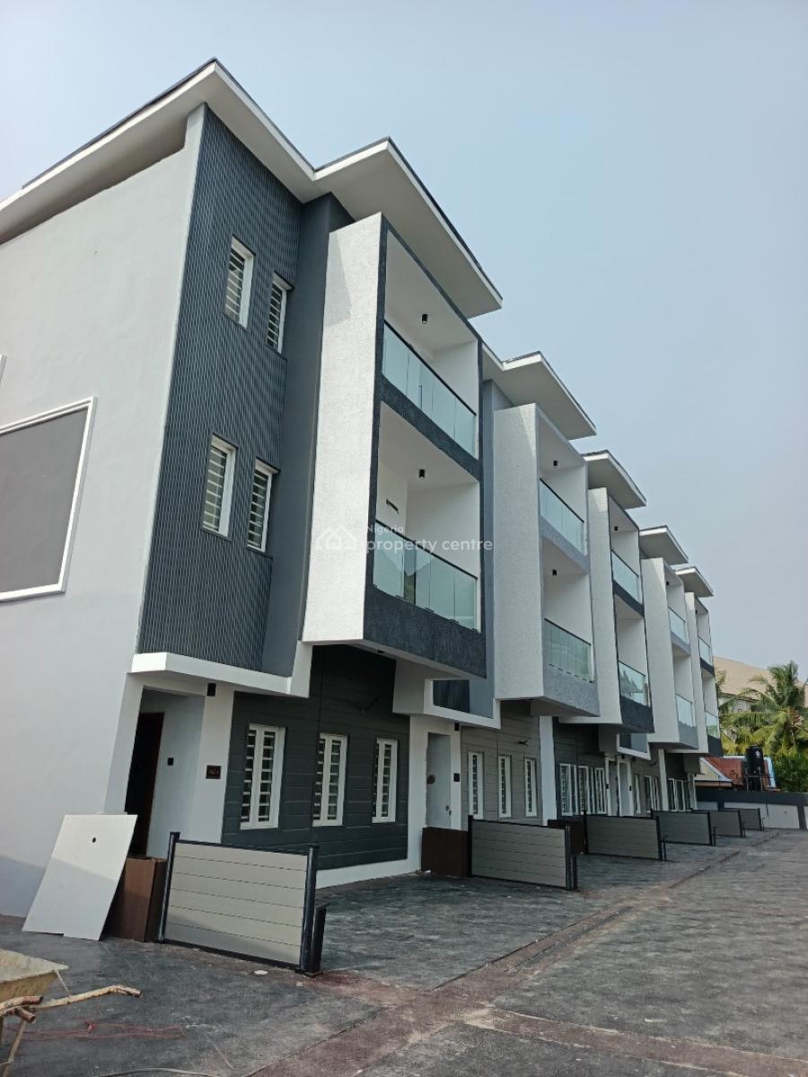 Luxury Four Bedroom Terrace with Boys Quarters, Awoyaya, Ibeju Lekki, Lagos, Terraced Duplex for Sale