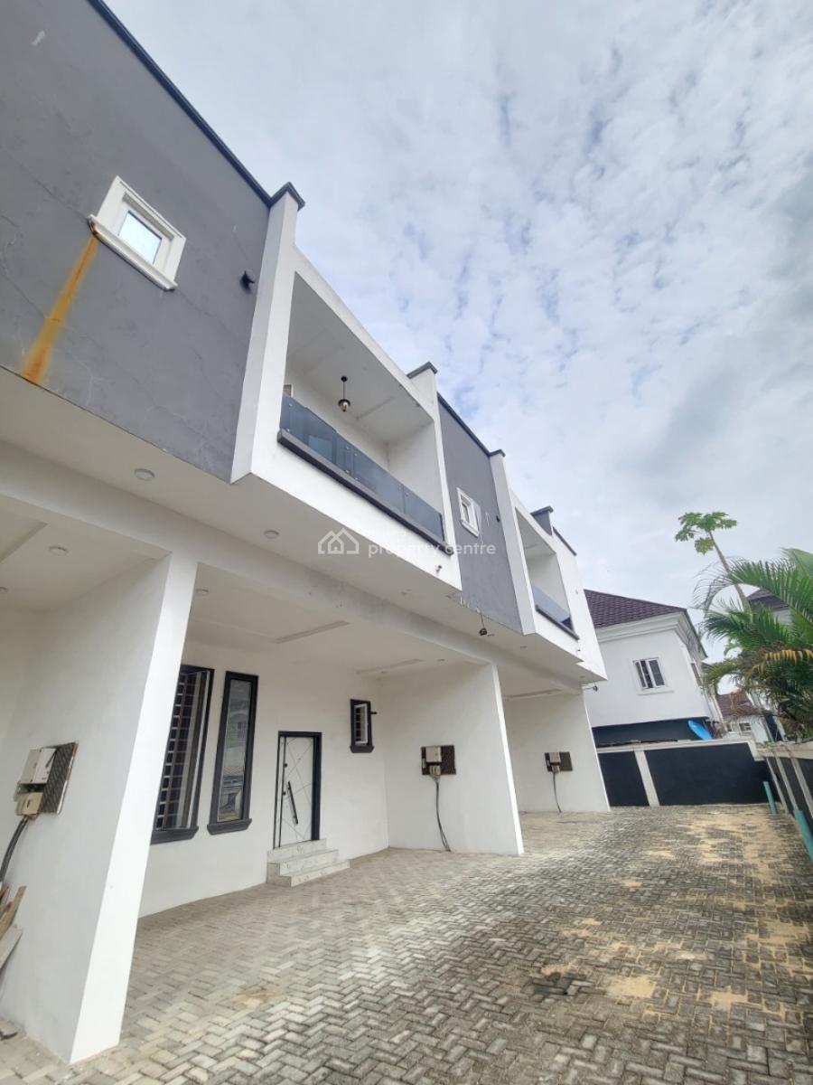 Standard 4 Bedroom Terrace Duplex, Ikota G.r.a, Lekki, Lagos, Terraced Duplex for Sale