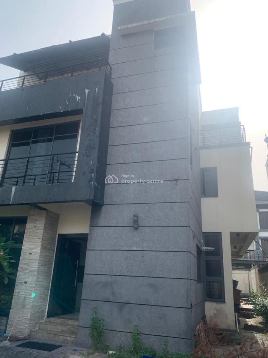 5 Bedroom Detached House with 2 Bq, Awudu Ekpegha Street, Off Admiralty Way, Lekki Phase 1, Lagos, Lekki Phase 1, Lekki, Lagos, Detached Duplex for Rent