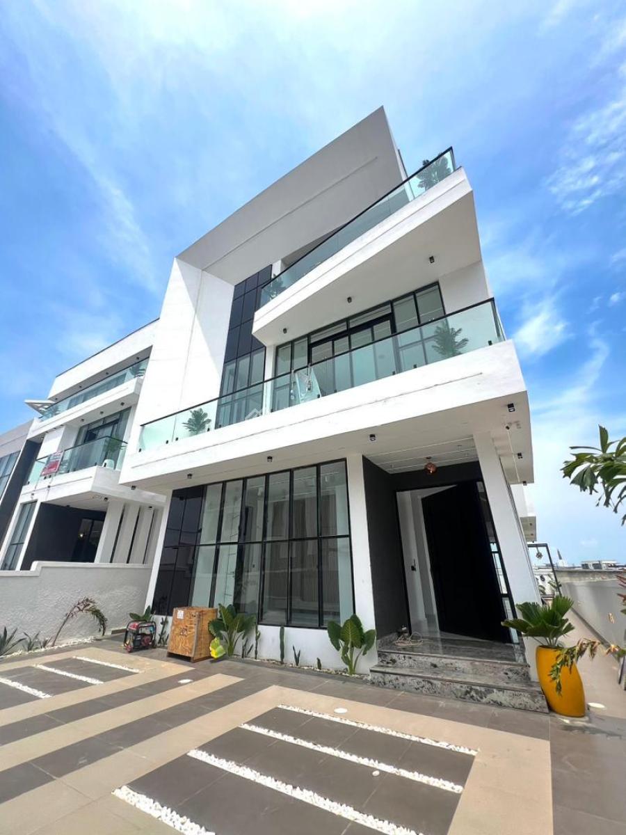 Luxury 6-bedroom Fully Detached House + Bq, Chevron, Lekki, Lagos, Detached Duplex for Sale