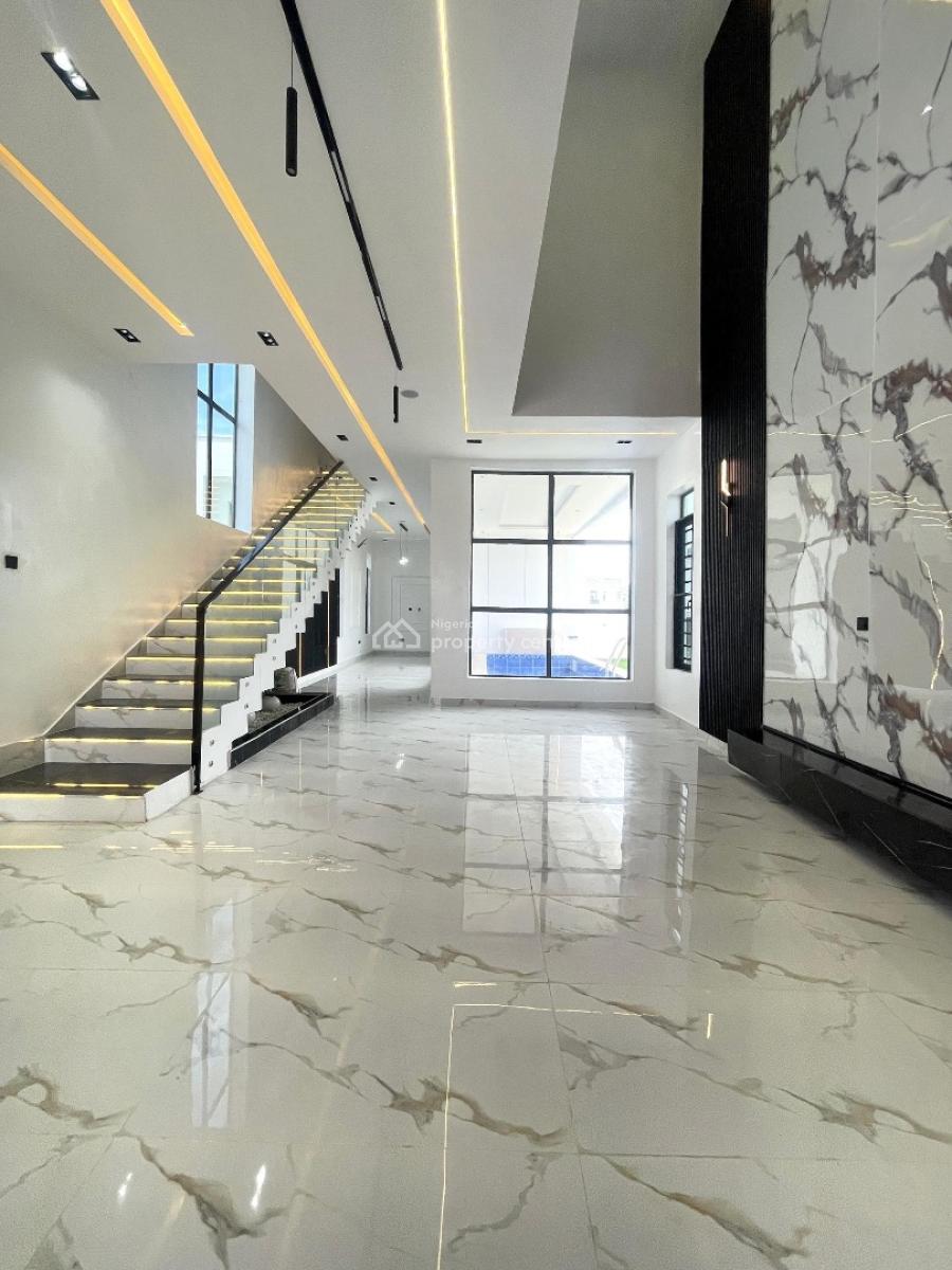 Luxury 5 Bedroom Fully Detached Duplex with Bq, Lekki Palm City Estate, Ajah, Lagos, Detached Duplex for Sale